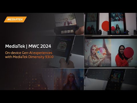 MediaTek at MWC 2024 - New Generative AI Smartphone Capabilities