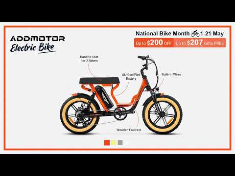 Exploring the Great Outdoors: Addmotor E-Bikes and National Bike Month