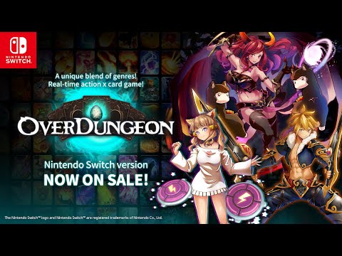 Overdungeon - Nintendo Switch™| Overdungeon Switch Release Trailer | Pocketpair