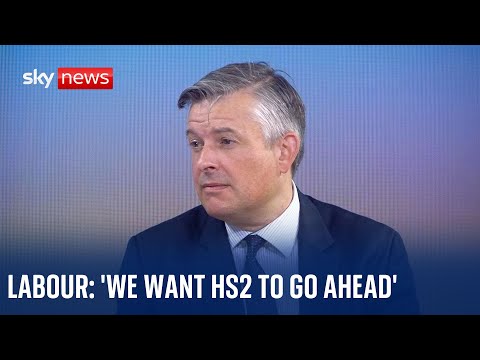 Labour: 'We want HS2 to go ahead', says shadow minister Jonathan Ashworth