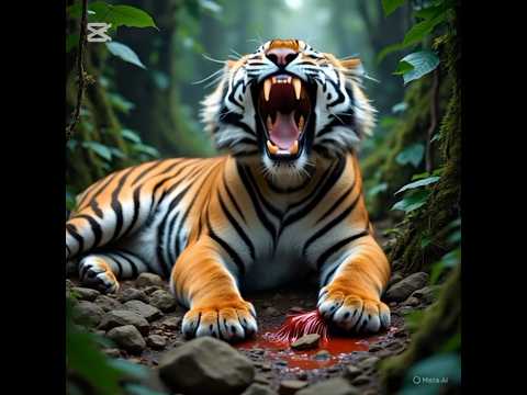 bear saved tiger king (#viral 🐻 rescue mission story