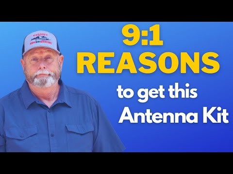 A DIY antenna kit from Coffee and Ham Radios 9 1 EFRW.