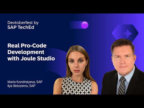 Real Pro-Code Development with Joule Studio
