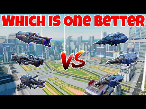 WR🔥 Basileus, Machaira, Velos VS Kelvin, Fahrenheit, Celsius Weapon Comparison ||WAR ROBOTS||