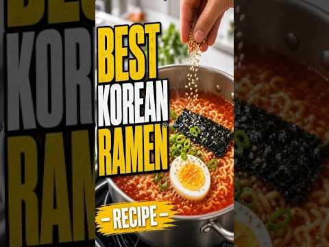 Let me show you how to make <strong>delicious</strong> Korean ramyeon!