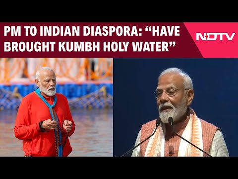 PM Modi News | PM Modi To Indian Community In Mauritius: "Have Brought Holy Water From Kumbh"