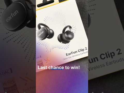 🎧 This is your last chance to win a pair of EarFun Clip 2 earbuds! 🎧 This is your last chance to win a pair of EarFun Clip 2 earbuds!