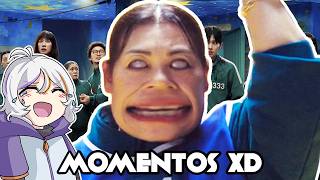 MOMENTOS XD DEL JUEGO DEL CALAMAR 3 🤣😂 #2