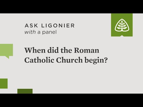 When did the Roman Catholic Church begin?