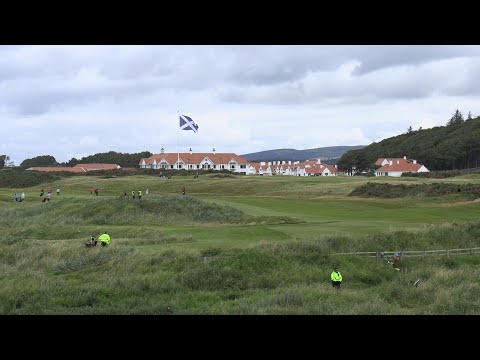 Outside Trump's Turnberry golf resort ahead of meeting with Starmer | AFP