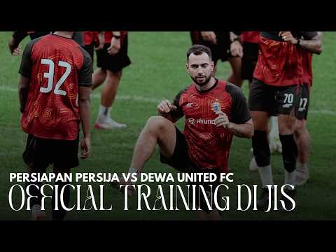 JIS BERSIAP! Persija Jalani Latihan Terakhir Jelang Hadapi Dewa United FC | Training Drill