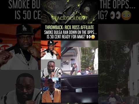 Rick Ross affiliated @SmokeBulga  😳 don’t play 🙄 #hiphopdrama  #rapbeef #50cent  #rickross