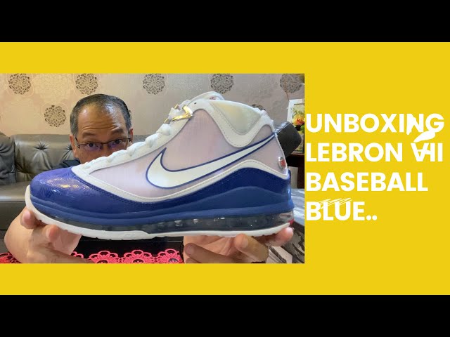 The New Lebron 7 Baseball Blue Shoe
