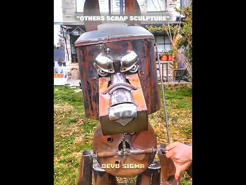 The Last Scrap Sculpture Was Built Different 🤯💀