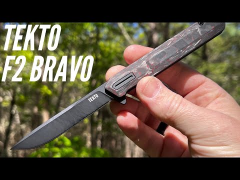 NEW KNIFE COMPANY! Tekto Knives F2 Bravo | EDC Knife with Low-Profile