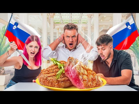 NAJBOLJŠI ZREZEK  V SLOVENIJI?!🇸🇮 / Eating With Andrej