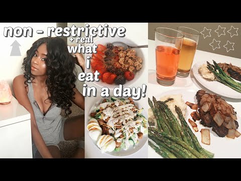 what i eat in a day to stay healthy! 🍓 (realistic + fast + easy meals) 2020