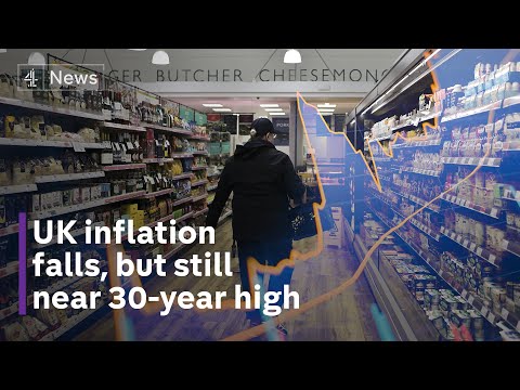 UK inflation falls but still among highest of major economies