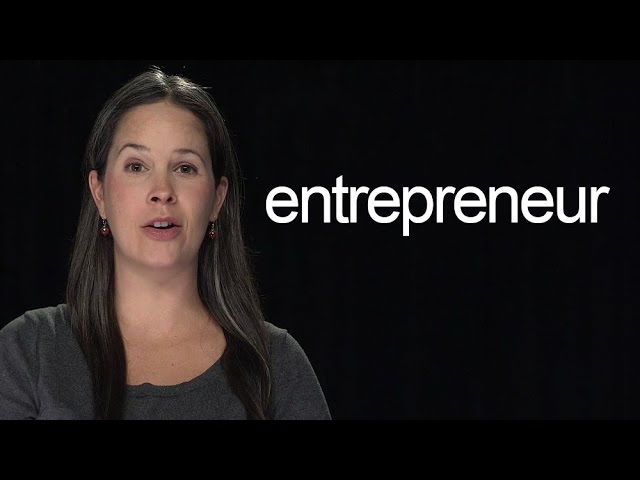 How To Pronounce Entrepreneur In British English