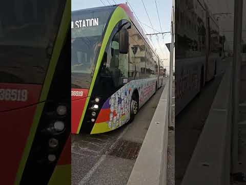 Швидкісна відокремлена тролейбусна лінія за системою BRT (bus rapid transit) Ріміні, Італія
