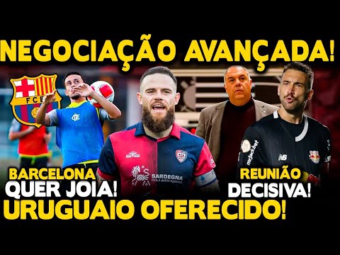 NEGOCIAÇÃO AVANÇA POR LÉO ORTIZ EM REUNIÃO DECISIVA! URUGUAIO OFERECIDO! BARCELONA QUER JOIA!