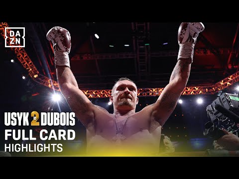 WHAT A NIGHT | Oleksandr Usyk vs. Daniel Dubois 2: Full Card Highlights
