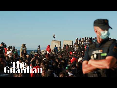 EU ministers discuss Ceuta migrant crossings at press conference – watch live