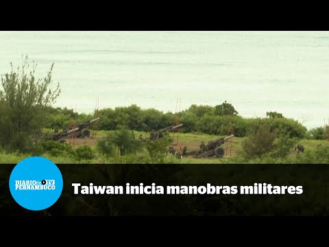 Taiwan inicia testes militares e acusa Pequim de preparar invasão