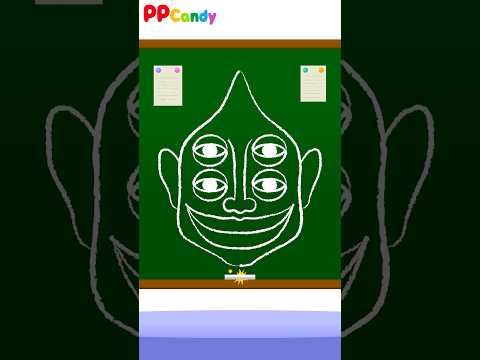 黒板から出てくる 妖怪ずどん #shorts #anime #animation #妖怪