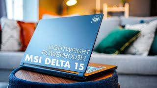 Vido-Test : MSI Delta 15 Review: Lightweight, Minimalist, POWERFUL Gaming Laptop!?