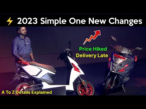 ⚡New Simple One Electric scooter 2023 launch | New Price Range | Delivery date | ride with mayur