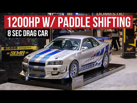 Modern Tribute: Paul Walker's R34 Build with Advanced Technology