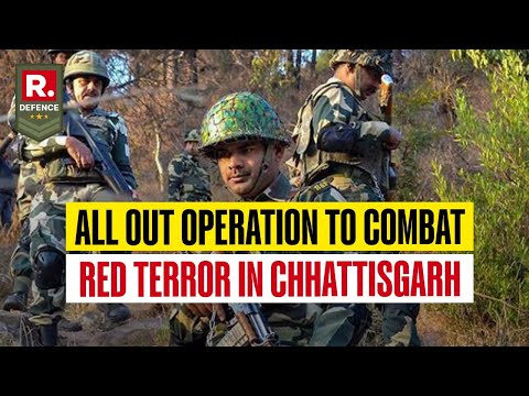 CRPF Fighting Red Terror: All Out Operation To Combat Red Terror In Chhattisgarh