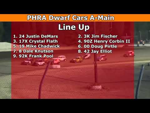Grays Harbor Raceway, September 24, 2022, PHRA Dwarf Cars A-Main - dirt track racing video image