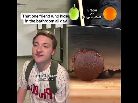 That one friend who hides in the bathroom all day #fypツ #greenscreen #nostalgia #school #pov