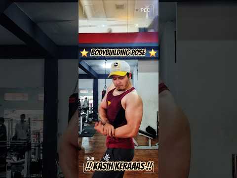 ‼️ Belajar bodybuilder pose ‼️ #bodybuilding #bodybuilder #pov #fyp #fyi #terbaru #terkini #gym
