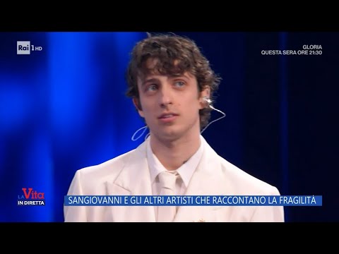 Sangiovanni e gli altri artisti che raccontano la fragilità - La Vita in diretta - 19/02/2024