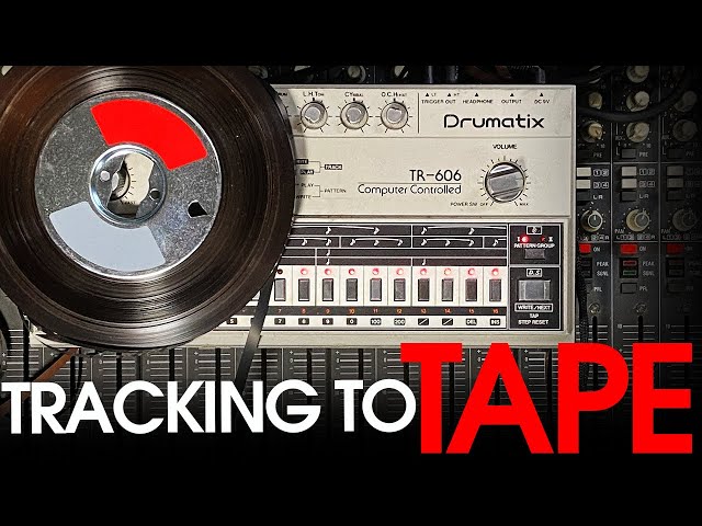 How to Record 1980s Techno Music on Tape