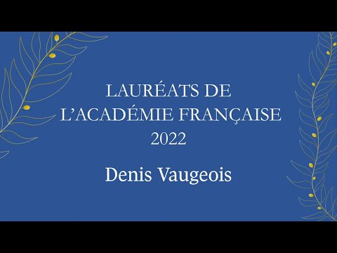 Vido de Denis Vaugeois