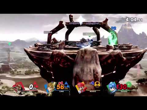 Super Smash Bros. Ultimate Full Match on New Zelda Stage - E3 2018 - UCKy1dAqELo0zrOtPkf0eTMw