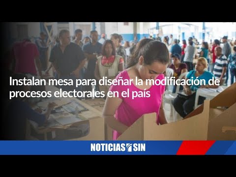 Instalan mesa para diseñar la modificación de procesos electorales