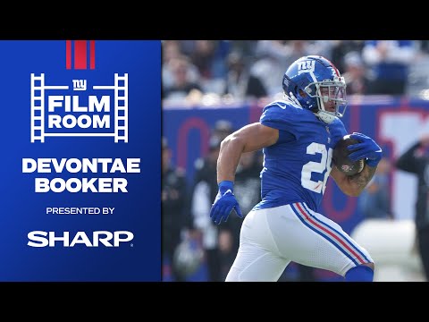 Inside the Film Room: Devontae Booker's Consistency | New York Giants video clip