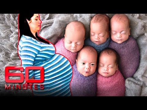 Surprised by Five (2016) - Naturally conceived quintuplets!  | 60 Minutes Australia - UC0L1suV8pVgO4pCAIBNGx5w