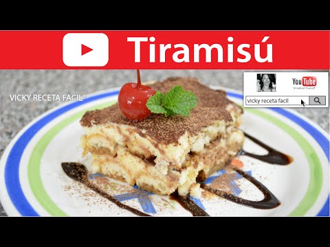 PASTEL TIRAMISÚ | Vicky Receta Facil - UCewhO42h_TIKZdntpI-v39g