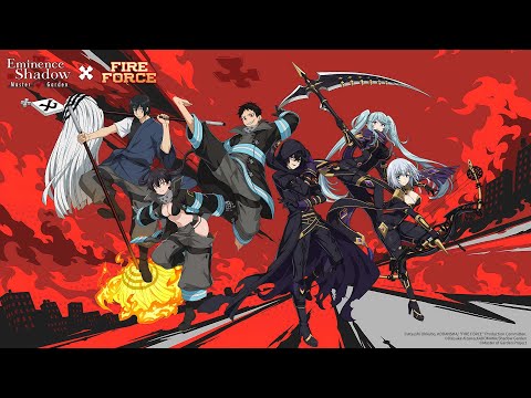 OFFICIAL LAUNCH TRAILER | The Fire Force x The Eminence in Shadow: Master of Garden Collaboration