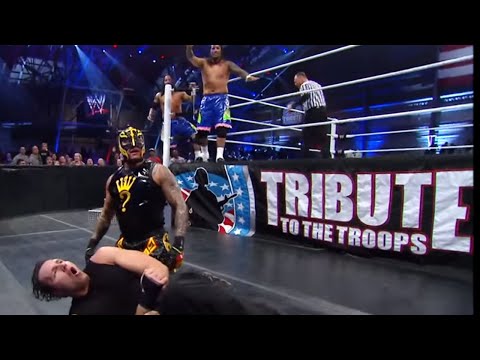 The Shield vs. Rey Mysterio & The Usos: Tribute to the Troops 2013 - UCJ5v_MCY6GNUBTO8-D3XoAg