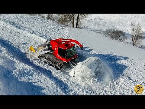 PistenBully 600 / Winter Wonderland / Samnaun / Ischgl / Radlader CAT / Drone - UCugu3cAuDfFQtG1ejntE8fw