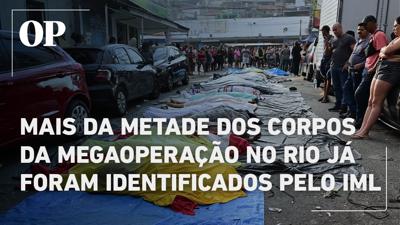 Mais da metade dos mortos na megaoperação no Rio de Janeiro já foram identificados pelo IML  TV Online Mais da metade dos mortos na megaoperação no Rio de Janeiro já foram identificados pelo IML