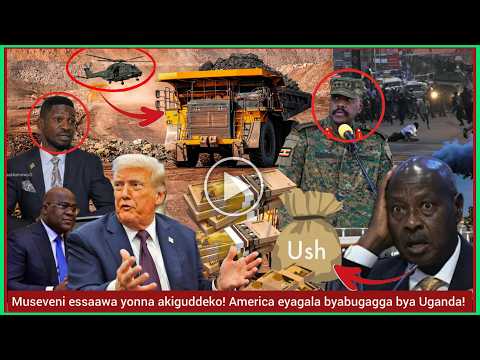 Agatalinda! America eyagala Gold wa Uganda obunkenke Museveni jiwunye!