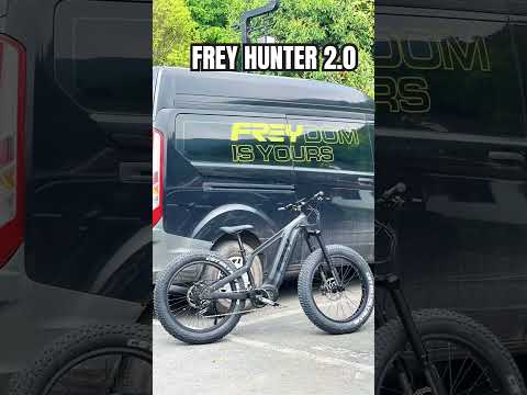 The multifunctional outdoor fat-tire eMTB FREY Hunter 2.0 is here!#freybike #huntingebike #emtb